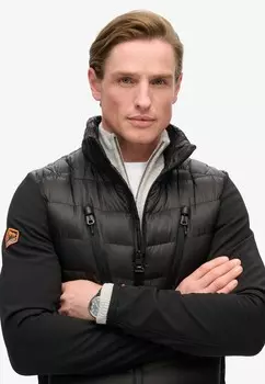 Зимняя куртка Superdry, черный
