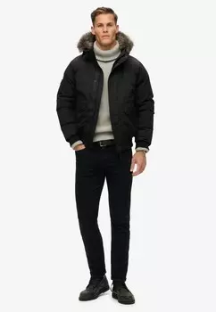 Зимняя куртка Superdry, черный