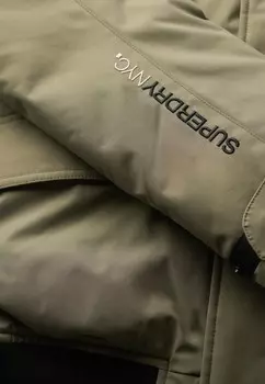 Зимняя куртка Superdry, зеленый