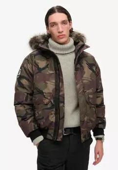 Зимняя куртка Superdry, зеленый