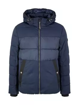 Зимняя куртка TOM TAILOR, цвет Navy/Night blue