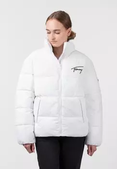 Зимняя куртка Tommy Jeans, белый