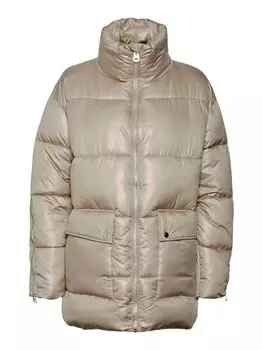 Зимняя куртка VERO MODA Winter Jacket CLAIRE NORA, темно-бежевый