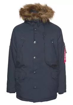 Зимняя парка Alpha Industries Polar, ночной синий