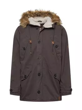 Зимняя парка Indicode Jeans FANN, графитовый