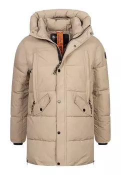 Зимняя парка INDICODE JEANS Kasper, бежевый