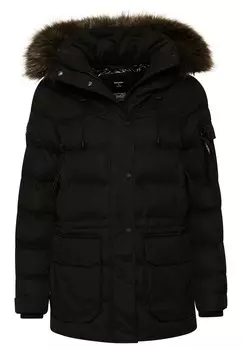 Зимняя парка Superdry, черный