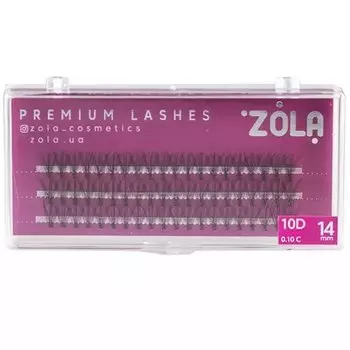 Zola 10D, ресницы 14 мм