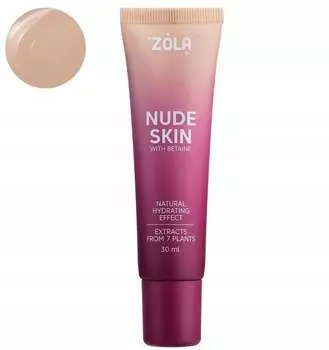 Zola Nude, тональная основа для кожи 03 Tan Glow & White, 30 мл Project Lashes