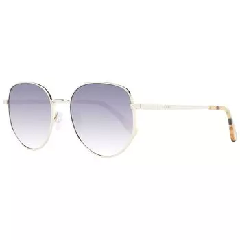 Золотые женские солнцезащитные очки Ted Baker
