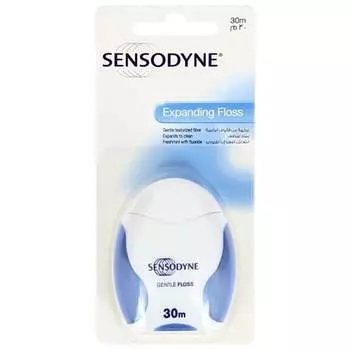 Зубная нить, 30 м Sensodyne, Expanding Floss