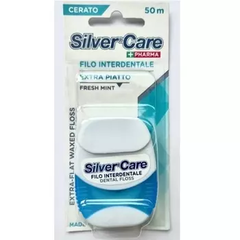 Зубная нить Piave Silver Care Mint, Silvercare