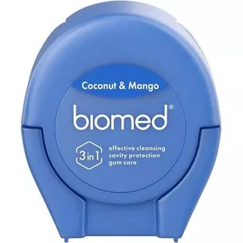 Зубная нить с манго и кокосом, Biomed