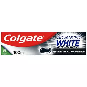 Зубная паста, 100 мл Colgate, Advanced White Charcoal