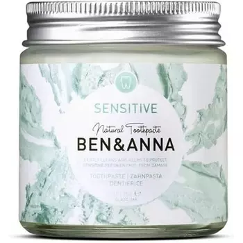 Зубная паста Ben & Anna Natural Care Bio Sensitive, 100 мл - одинарная, Ben&Anna