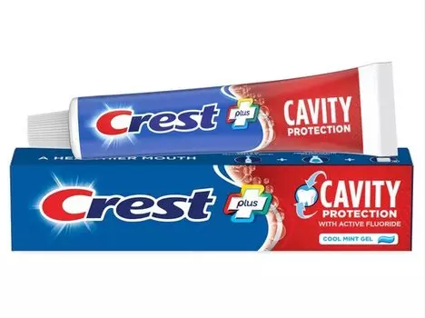 Зубная паста Cavity Protection Mint Gel Crest 232 г