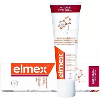 Зубная паста ELMEX Profesional Anti-caries с аминофторидом 75 мл