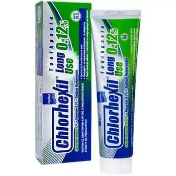Зубная паста Intermed Chlorhexil Long Use 0,12% 100мл, Pharmapoli Com