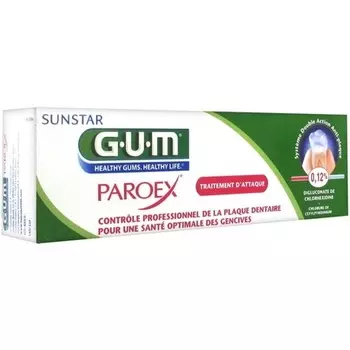 Зубная паста Paroex гель 75мл, Gum