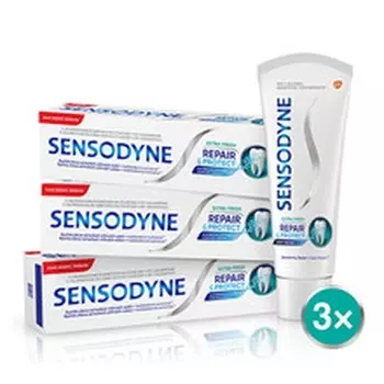 Зубная паста Sensodyne Repair & Protect Extra Fresh 3x75 мл