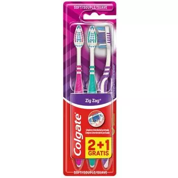 Зубная щетка Cepillo de Dientes Zig Zag Colgate, Suave