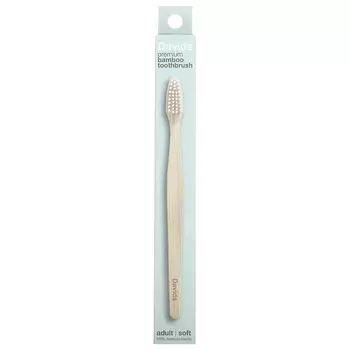 Зубная щетка Davids Natural Toothpaste Premium Bamboo мягкая