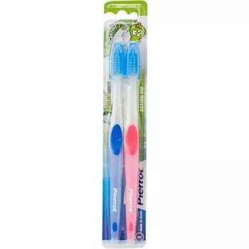 Зубная щетка Dental Action Tip Soft, упаковка из 2 шт Pierrot