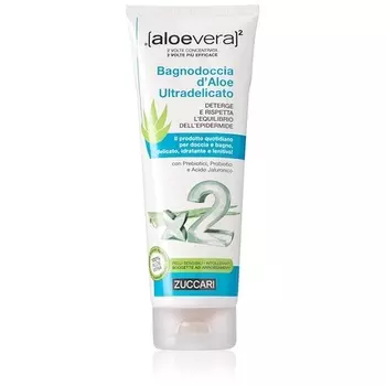 Zuccari Aloevera2 D'Aloe Чрезвычайно деликатный гель для душа 250 мл