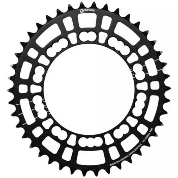 Звездочка Rotor Inner 110 5B BCD 55/54 oval, серебряный