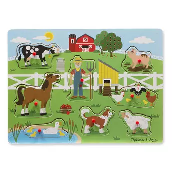Звуковая головоломка Melissa & Doug, Старый Макдональд