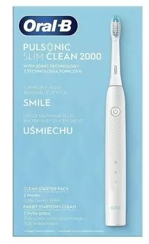 Звуковая зубная щетка Oral-B Pulsonic SlimClean