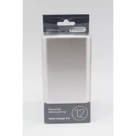 АКБ портативный 12000mAh серебристый Rombica NEO AZ120S QC 3.0