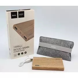 АКБ портативный 13000mAh орех Hoco B12B