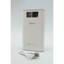 АКБ портативный 15000mAh белый Hoco B3 Led