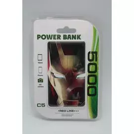 АКБ портативный 5000mAh белый Red Line C5