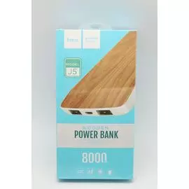 АКБ портативный 8000mAh Walnut Hoco J5