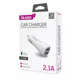 АЗУ 2 USB 2A+1A Olmio