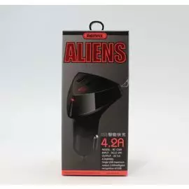 АЗУ 3 USB 2A+1A Remax Alien