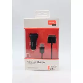 АЗУ S30Pin Apple USB 2.4A +2USB Nobby