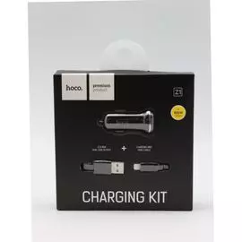 АЗУ S8Pin Apple 2USB 2,1A HOCO Z1