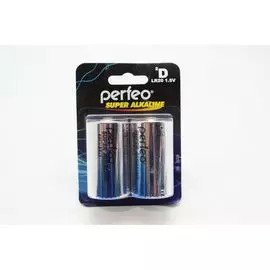 Батарейка A LR 20 2шт Perfeo