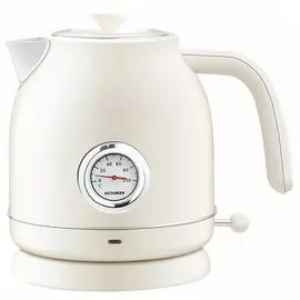 Чайник Xiaomi Qcooker Retro Electric Kettle с датчиком температуры бежевый WXD