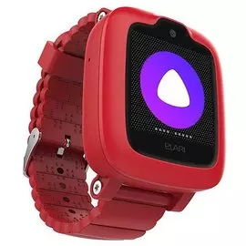Часы детские Elari KidPhone 3G с Яндекс Алисой красные