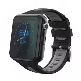 Часы Smart Baby Watch 3G черно-серые