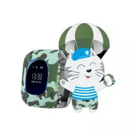 Часы Smart Baby Watch Q50 милитари