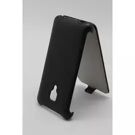 Чехол-книжка Micromax D305 черный Activ
