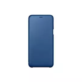 Чехол-книжка Samsung A605 Galaxy A6+ (2018) синий Flip Wallet Cover EF-WA605CLEGRU