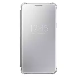 Чехол-книжка Samsung G920 Galaxy S6 серебристый Clear View Cover