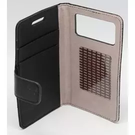 Чехол-книжка универсальный горизонтальный 3,5-4,5" черный Gresso Валенсия 2XL