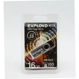 Flash USB 16 Gb Exployd 530 (black)
